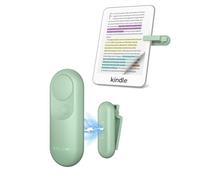 Stouchi Remote Page Turner for Kindle Paperwhite Colorsoft Oasis Scribe Accessories 2 in 1 Magnetic Ergonomic Control for Kindle iPad, Tablet with Wrist Strap - Matcha Green