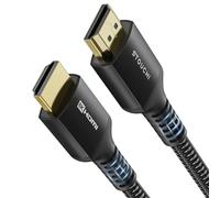 Stouchi Ultra HD 48 Gbp/s High Speed 8K60hz 4K120hz 144Hz 165 Hz RTX 3080 DSC eARC Dynamic HDR10 4: 4: 4 HDCP 2.2 & 2.3 D olby, Compatible with TV / PS5 / Xbox Black,HDMI 2.1 Cable 8K 2.5m 1 Pack