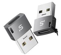 Stouchi USB-C® Female to Male Adapter (3-Pack), USB 2.0 Converter, Compatible with MagSafe, Power Banks, Chargers, for Pixel 6/Pad Air 4/Phone 12/13 Pro Max & Samsung Galaxy S22