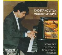 STOUPEL VLADIMIR (piano) - Sonata per piano n.2 op 61 (1942) Preludio op 34 n.6 (1932 33) per piano in si Preludio e fuga op 87 n.2 (1950 51) per piano Preludio e fuga op 87 n.15 (1950 51) per piano Preludio e fuga op 87 n.24 (1950 51) per piano