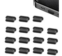 STOUUMOW Type C Dust Plugs - 15 Pcs Silicone USB C Dust Covers, Type-C Charger Protector Stoppers for iPhone 15 16 Plus Pro Max, Samsung Galaxy, Xiaomi and all Types of Phones