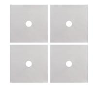 Stove Burner Protector - 4x Heat Resistant Stove Covers For Burners | Reusable Kitchen Protector Set, Anti-stick Oil Mats For Est Cooking
