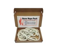 Stove Door Replacement Fibreglass Rope Kit 10mm x 2m Standard Rope