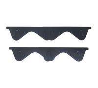 Stove Edge Guard,Stainless Steel Countertops Cover - Adjustable Oven Guard Protector Set of 2 for Countertops Stovetops Gaps Sink Slot Microwave