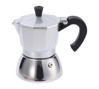 Stove Espresso Maker | Vintage Metal Coffee Maker | Classic Italian Coffee Maker, Compact Kettle For Espresso Coffee And Coffee, Accessory For Preparing Coffee On The Stove