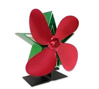 Stove Fan 4 Heat Powered Fan Quiet Efficient For Wood Log Larger Air Large Room