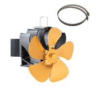 Stove Fan On Chimney for Wood Log for Burner Quiet BG604 Pellet Wood Log Burning Stove