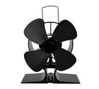 Stove Fan - Thermoelectric Generator Technology, Aluminum Construction for Wood Burning, Auto Start Stop, Sure Grip Legs | Powerful Silence Blower
