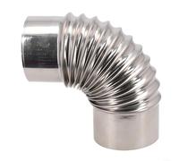 Stove Flue Steel Flue Elbows In Various Sizes, Liner Pipes, 90° Elbow Pipes, Steel Stove Pipe Elbows, Rain Cap Pipes, Chimney Liner Flues(80mm)