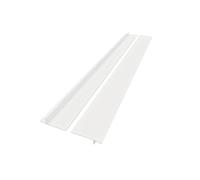 Stove Gap Covers 4pcs Stove Counter Gap Cover T-Shaped Sealing Strip Kitchen Silicone Heat Resistant Mat Gas Stove Protector Slit Oil Dust Seal Cover(White)