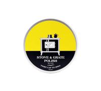 Stove & Grate Polish Black, Heat-Resistant, Polish for Cast Iron Stoves, Fire Grates & Fireplaces, Multi-Fuel Stoves, Ranges & Fireplace Accessories, Long-Lasting Professional Stove Care,170gm