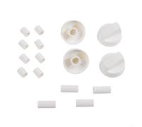 Stove Knobs 4 Pack Black White Control Dials Stove Knobs 4(white)