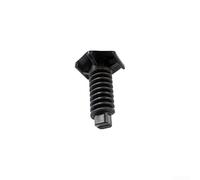 Stove Leveling Feet for WB02X10521 - Height Adjustable Appliance Legs for GE Oven Range - Plastic Threaded Foot - 2 Pack Black