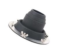 Stove Pipe Connection for Tent, Tent Stove Lifter, High Temperature Silicone Pipe Collar Indicator, Chimney Ventilation for Firewood Stoves, Flexible Roof Lift Pipe Collar, Scalding Protection for