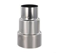Stove Pipe Reducer for Wood Stove Masonry Chimney Relining(Ø70mm/Ø50mm) | Reduces pipe diameter, fits wood stoves, masonry chimneys, twin wall flues, high heat resistant