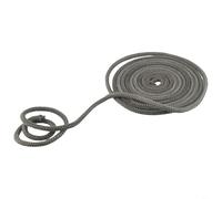 Stove Rope,Fire Rope Glue For Wood Burning Stove, Fiberglass Fireplace Sealing Rope Cord, Prevents Heat Loss With Secure Seal For Wood Burners And Stoves(8mm*4m)