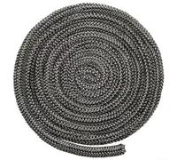 Stove Rope Kit, Black Stove Fire Rope Wood Burning Stove Black Stove Rope Kit 25Mm 2M Length Log Burner Door