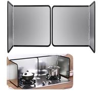 Stove Splatter Guard for Cooking Cooker Splash Guard Foldable Kitchen Oil Splash Guard Splashback for Kitchen Oil Splatter Guard Hob Splash Guard Splatter Guards for Frying Anti Splatter Shield Guard