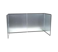 Stove Splatter Guard for Cooking, Height 40cm Stainless Steel Kitchen Anti Splatter Shield Guard, Portable Folding Kitchen Oil Splashguard Back Splatters Screen for Frying Pan Wall Hob Grease