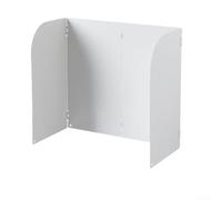 Stove Splatter Guard, Portable Splatter Guard Splatter Shield, For Frying Stove Backsplash Guard Kitchen(White)