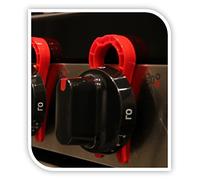 Stove Stoppaz Universal Kitchen Stove Knob Locks (5 Count) (Black)