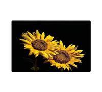 Stove Top Cover For Electric Stove,Sunflower Extra Thick Natural Rubber Glass Scratching, Protector,Prevents Usa Top Expands