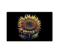 Stove Top Cover For Electric Stove,Sunflower Extra Thick Natural Rubber Glass Usa Top Scratching, Protector,Prevents Expands