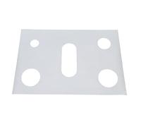 Stove Top Cover Protector, PTFE Reusable Washable Heat Resistant Gas Stove Liner Guard for Gas Range (Silver)