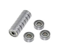 Stove Top Kettle, 10PCS Flange Ball Bearings 623zz 624zz 625zz - Deep Groove Flanged Pulley Wheels for 3D Printers, Lawn Mowers, and More(624zz)