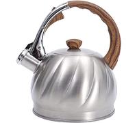 Stove Top Kettle 2L Whistling Kettle Stainless Steel Tea Kettle Whistling Teapot for Gas Stove Induction Cooker Camping Kettle Stovetop Stovetop Kettle for Kitchen