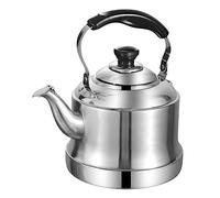 Stove Top Kettle 304 Stainless Steel Whistle Kettle Teakettle Universal Stovetop Teapot Induction Cooker Gas Stove Hob Kettles(3L)