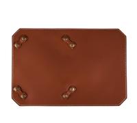 Stove Top Mat, Pu Leather Protection Pad, Non Slip Cooker Base Pad, Portable Camp Grill Accessories, Ideal for Camping, Picnics, and Outdoor Cooking, 11.81x7.87 Inches, Black