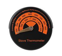 Stove Top Meter Thermometer Measures Temperatures on Stove Top Easy to Read for Wood Burning Barometer Thermometer Hygrometer