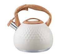 Stove Top Stove Top Kettle 3L Stainless Steel Whistling Kettle Kitchen Stovetop Kettle Camping Tea Kettle Teapot for Gas Stove Induction Cooker Whistle Kettle Teakettle(Green)