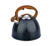 Stove Top Stove Top Kettle Large Tea Kettle Stovetop Whistling Stainless Steel Whistle Tea Kettle with Heat-Resistant Handle Whistle Kettle Teakettle(B)