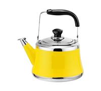 Stove Top Stove Top Kettle Stainless Steel Stove Top Whistling Kettle Tea Pot Ergonomic Handle Induction Cooker Gas Stove Universal Whistle Kettle Teakettle(Green,7l)
