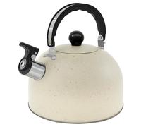 Stove Top Whistling Tea Kettle 3L Stainless Steel Teakettle Teapot with Anti-Scalding Handle for Induction Cooker Gas Stovetop