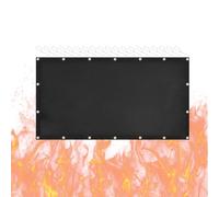 Stove Wall Protector - Balcony Privacy Screen for Backyard | Heat Shield for Wood Stove | BBQ Fence Heat Shield for Wood Stove | Cubie