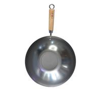 Stoven 30Cm Heavy Gauge Carbon Steel Wok