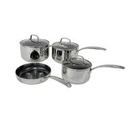 Stoven Hextra 4 Piece Saucepan Set with 20cm Frying Pan