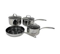 Stoven Hextra 4 Piece Saucepan Set with 24cm Frying Pan