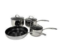 Stoven Hextra 4 Piece Saucepan Set with 28cm Frying Pan