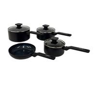 Stoven Noir 4 Piece Saucepan Set with 20cm Frying Pan