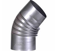 Stovepipe Elbow 45° Ø120mm Oven Pipe Smoke Exhaust Chimney Fireplaces Top