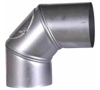 Stovepipe Elbow 90° FALØ130mm Swivel Oven Pipe Smoke Exhaust Chimney