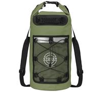 STOVER 5/10/25/30/40/55L Waterproof Backpack- Floating Dry Bag for Kayaking, Travel, Beach, Hiking, & Camping, Men/Women, 25l Green, 25L, Dry Bag