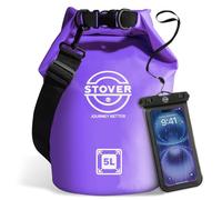 STOVER 5/10/25/30/40L Waterproof Dry Bag- Roll-Top Backpack w/Phone Case- Kayaking, Hiking, Camping, Boating- Men/Women