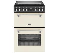 Stoves 444411848 60cm Wide Richmond Deluxe Double Oven Cooker in Cream