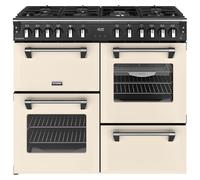 Stoves 444411857 100cm Wide Richmond Dual Fuel Range Cooker in Cream
