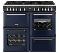 Stoves 444412018 Richmond Deluxe 100cm Dual Fuel Range Cooker - Midnight Blue